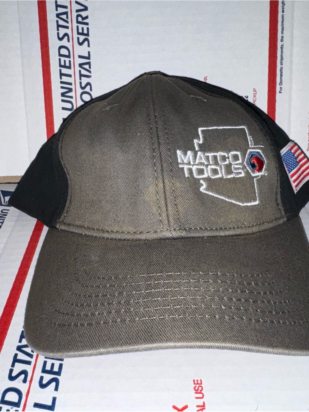 26 International Two-Tone Matco Tools Baseball Cap dad hat USA 🇺🇸 American flag